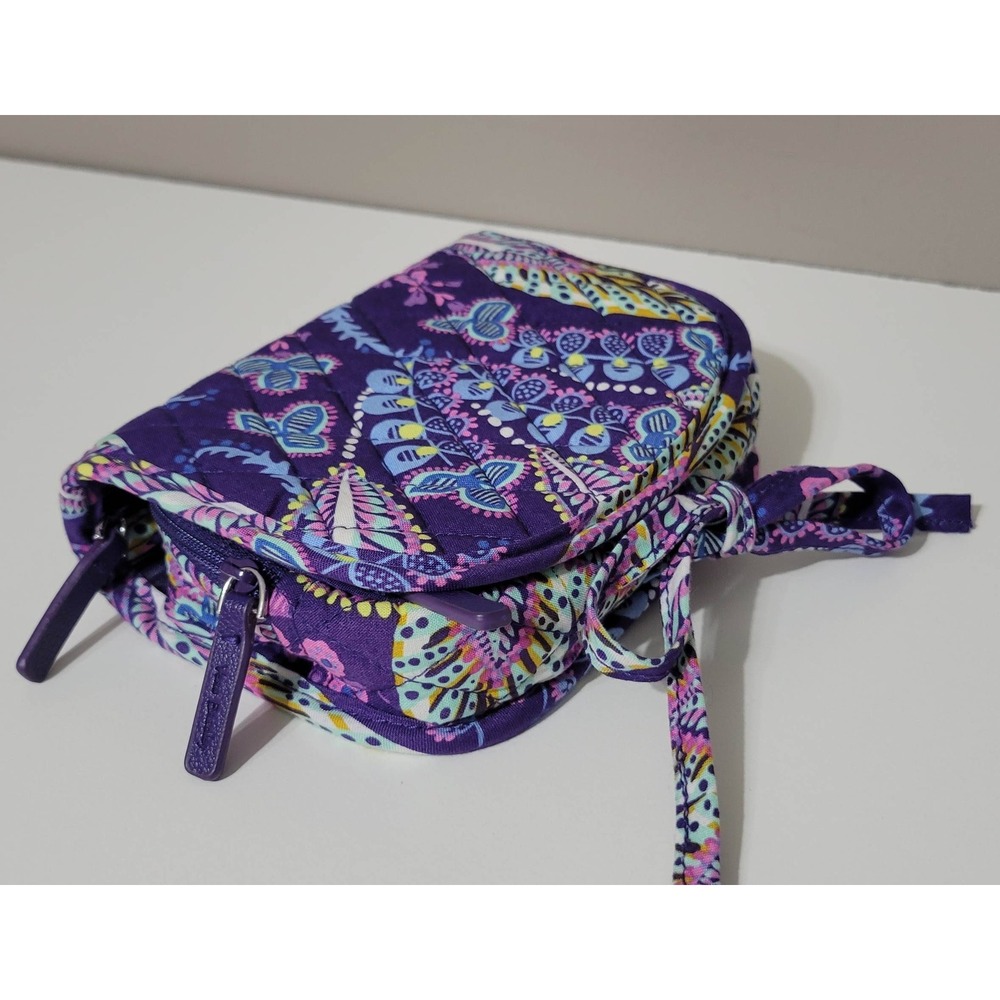 Vera Bradley Small Travel Fold-Out Cosmetic Bag